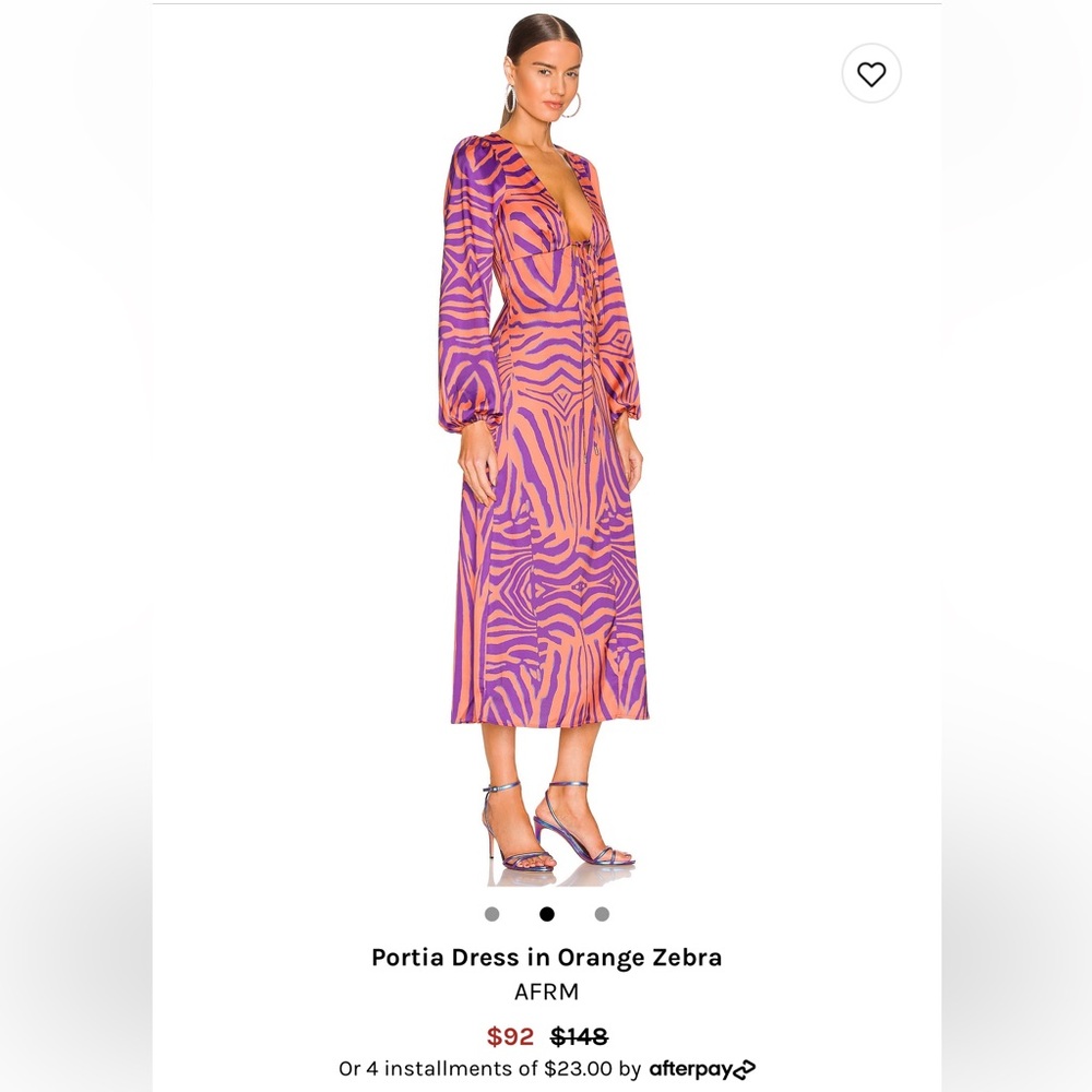 AFRM portia dress